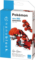 Nanoblock Groudon nanoblock Pokemon Series Building Kit