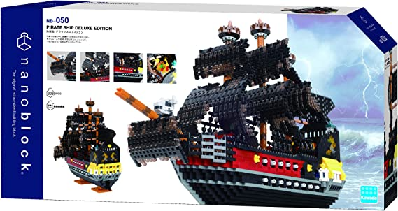 Nanoblock Pirate Ship DX Pirates Advanced Hobby Series Building Kit