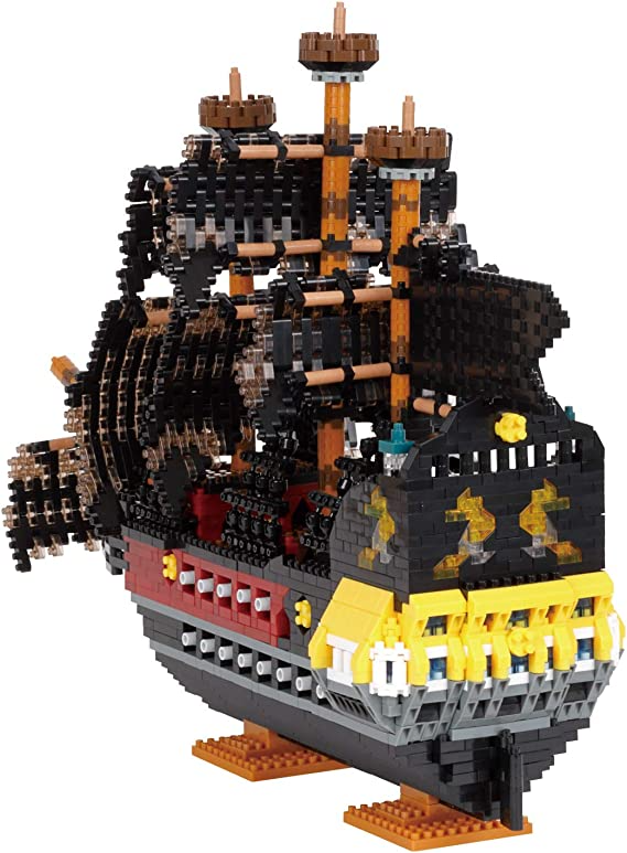 Nanoblock Pirate Ship DX Pirates Advanced Hobby Series Building Kit