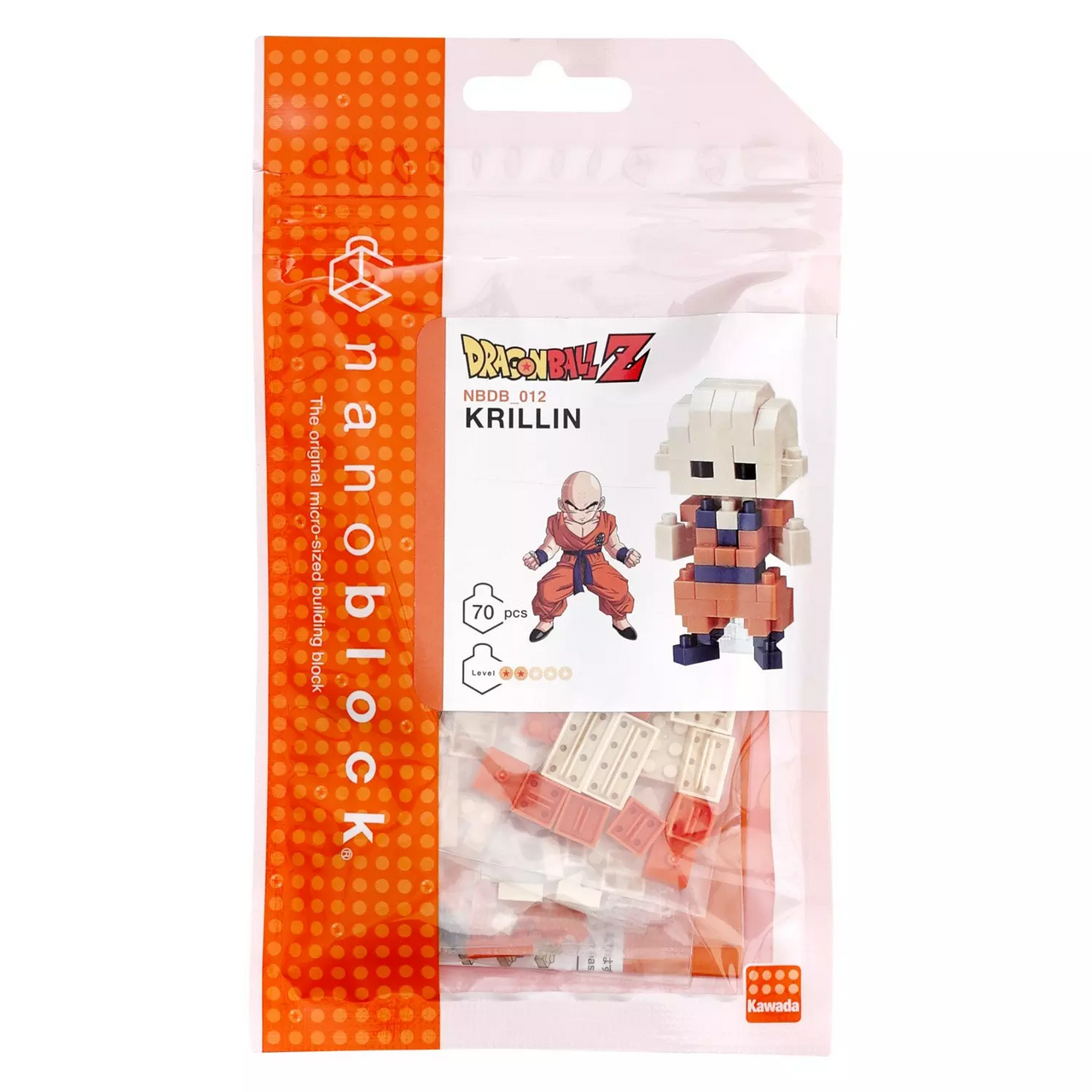 Nanoblock Krillin Dragon Ball Z nanoblock Character Collection Series Building Kit