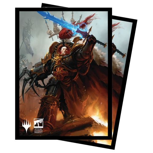 Deck Protectors: MTG- Warhammer 40k Commander- Abaddon the Despoiler (100ct) ULPDPRM19445