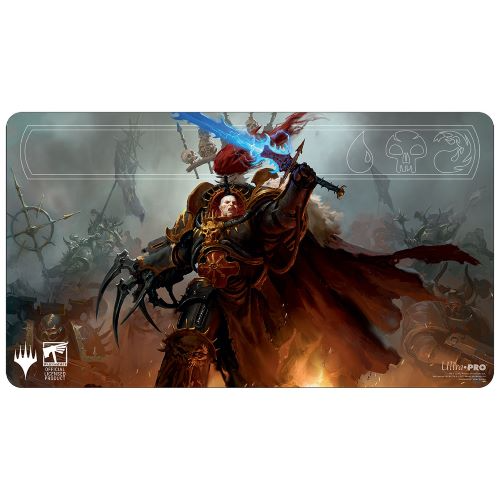 Playmat: MTG- Warhammer 40k Commander- Abaddon the Despoiler