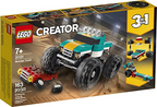 LEGO Creator 3 in1 Monster Truck Toy Cool Building Kit for Kids 163 Pieces