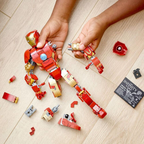 LEGO Iron Man Figure Detailed model of the metal-clad star of the Marvel movies 381 pieces