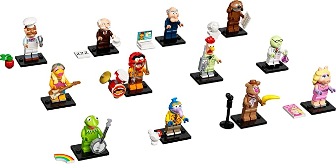 LEGO Minifigures The Muppets Limited Edition Collectible 71033 Toys for Role-Playing or a Figurine Collection A Creative Addition to Any Set for Kids Ages 5 and up (1 of 12 to Collect) (Single Pack)