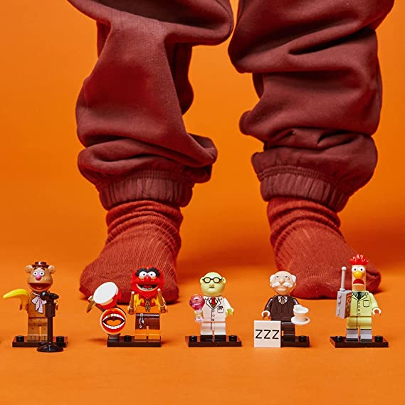 LEGO Minifigures The Muppets Limited Edition Collectible 71033 Toys for Role-Playing or a Figurine Collection A Creative Addition to Any Set for Kids Ages 5 and up (1 of 12 to Collect) (Single Pack)