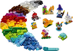 LEGO Classic Creative Transparent Bricks Building Kit with Transparent Bricks New 2021 (500 Pieces)