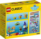 LEGO Classic Creative Transparent Bricks Building Kit with Transparent Bricks New 2021 (500 Pieces)