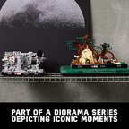LEGO Star Wars Death Star Trench Run Diorama Building Kit for Adults Brick-Built Collectible for Display (665 Pieces)