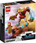 LEGO Marvel Iron Man Mech Armor 76203 Building Kit Collectible Mech and Minifigure for Iron Man Fans Aged 7+ (130 Pieces)