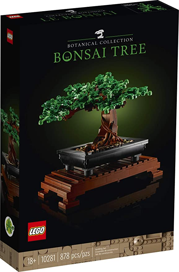 LEGO Bonsai Tree 10281 Building Kit a Building Project to Focus The Mind with a Beautiful Display Piece to Enjoy New 2021 878 Pieces LEGO-10281