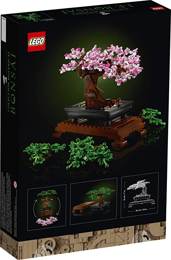 LEGO Bonsai Tree 10281 Building Kit a Building Project to Focus The Mind with a Beautiful Display Piece to Enjoy New 2021 878 Pieces LEGO-10281