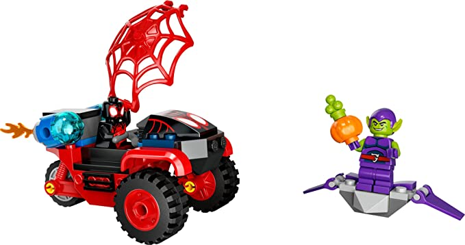 LEGO Marvel Spidey and His Amazing Friends Miles Morales: Spider-Manâ€™s Techno Trike 10781 Building Kit for Aged 4+ (59 Pieces)