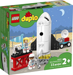 LEGO DUPLO Town Space Shuttle Mission Building Toy; Space Shuttle Creative Learning Playset New 2021 (23 Pieces)