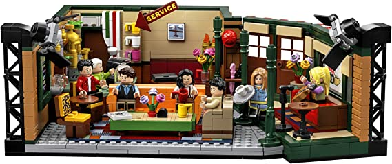 LEGO 21319 Ideas Central Perk Friends TV Show Series with Iconic Cafe Studio and 7 Minifigures 25th Anniversary Collectible Set