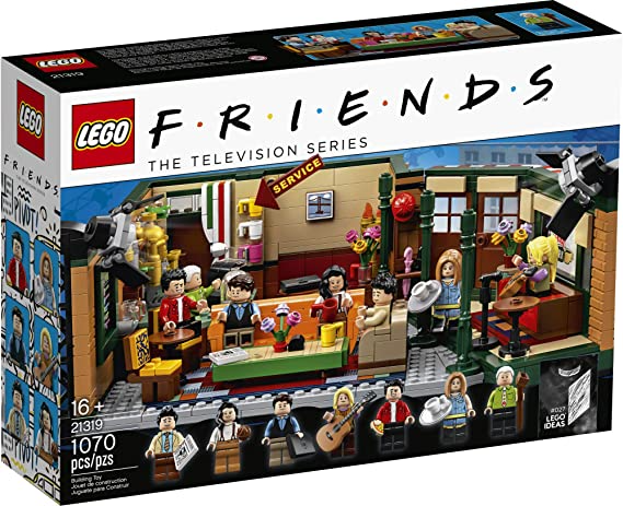 LEGO 21319 Ideas Central Perk Friends TV Show Series with Iconic Cafe Studio and 7 Minifigures 25th Anniversary Collectible Set