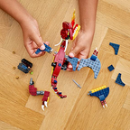 LEGO Creator 3 in 1 Fire Dragon Building Kit Cool Buildable Toy for Kids 234 Pieces