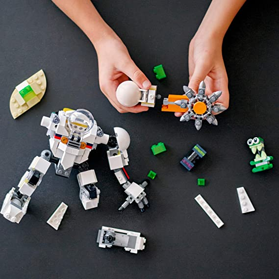 LEGO Creator 3 in1 Space Mining Mech Building Kit Featuring a Mech Toy Robot Toy and Alien Figure Makes The Best Toy for Kids Who Love Creative Fun New 2021 (327 Pieces)