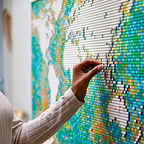 LEGO Art World Map Building Kit Meaningful, Collectible Wall Art for DIY and Map Enthusiasts New 2021 (11,695 Pieces)