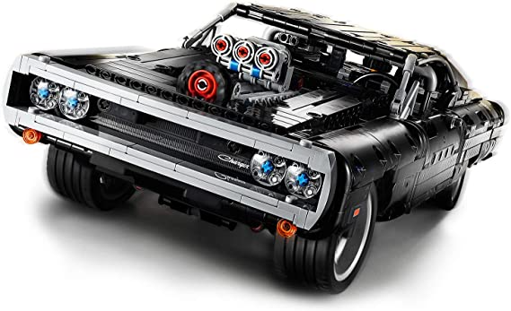 LEGO Technic Fast & Furious Dom's Dodge Charger 42111 Race Car Building Set (1,077 Pieces)
