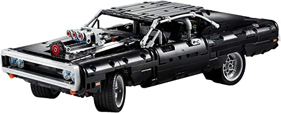LEGO Technic Fast & Furious Dom's Dodge Charger 42111 Race Car Building Set (1,077 Pieces)