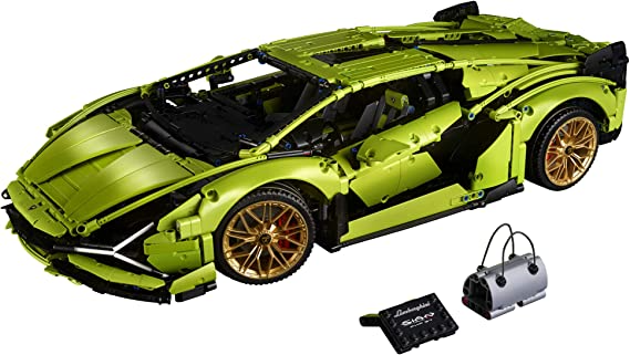 LEGO Technic Lamborghini Sian FKP 37 Building Project for Adults , a True Representation of The Original Sports Car