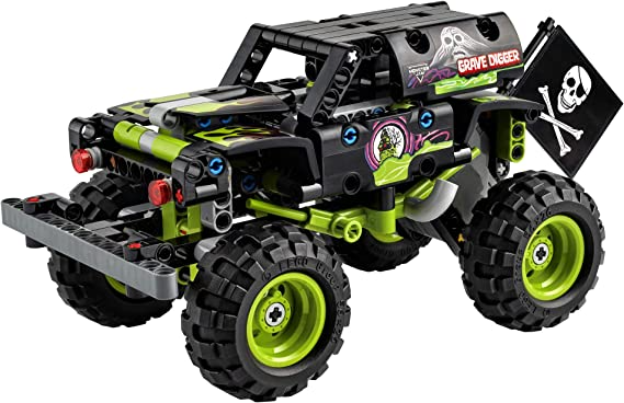 LEGO Technic Monster Jam Grave Digger Model Building Kit for Boys and Girls Who Love Monster Truck Toys New 2021 (212 Pieces)