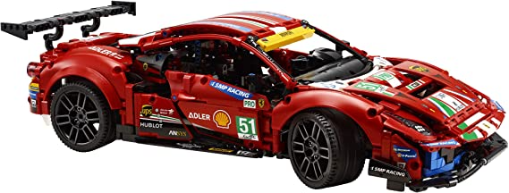 LEGO Technic Ferrari 488 GTE AF Corse 51 Building Kit Make a Faithful Version of The Famous Racing Car New 2021