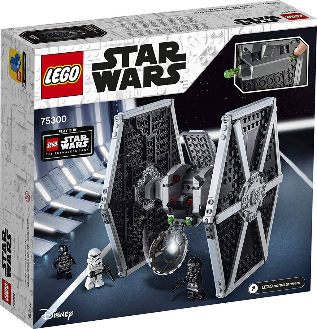 LEGO Star Wars Imperial TIE Fighter 75300 Building Kit; Awesome Construction Toy for Creative Kids, New 2021 (432 Pieces)