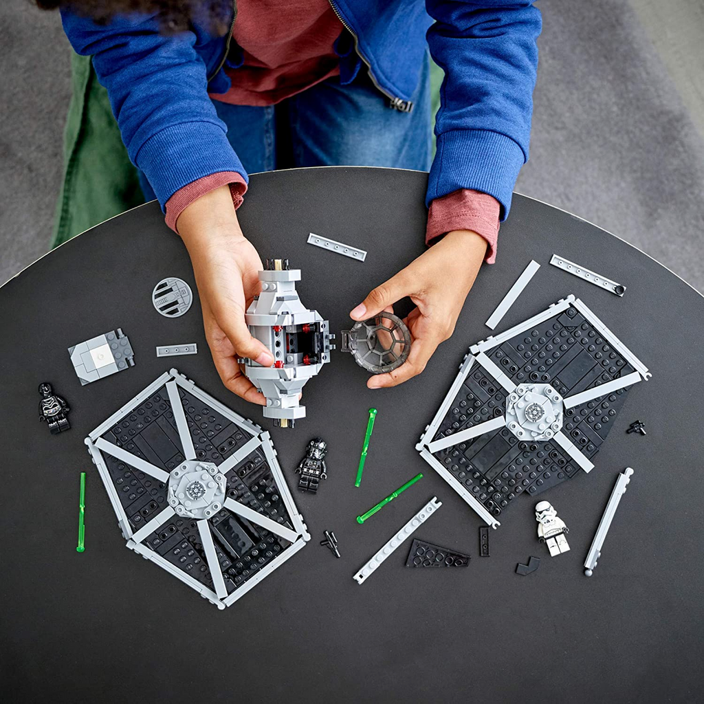 LEGO Star Wars Imperial TIE Fighter 75300 Building Kit; Awesome Construction Toy for Creative Kids, New 2021 (432 Pieces)