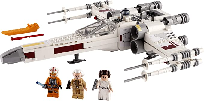 LEGO Star Wars Luke Skywalkerâ€šÃ„Ã´s X-Wing Fighter 75301 Awesome Toy Building Kit for Kids, New 2021 (474 Pieces)