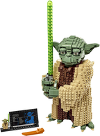 LEGO Star Wars Attack of The Clones Yoda Yoda Building Model and Collectible Minifigure with Lightsaber (1,771 Pieces)