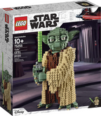 LEGO Star Wars Attack of The Clones Yoda Yoda Building Model and Collectible Minifigure with Lightsaber (1,771 Pieces)