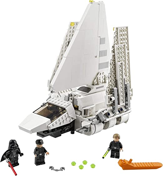LEGO Star Wars Imperial Shuttle Building Kit Awesome Building Toy for Kids Featuring Luke Skywalker and Darth Vader for Fans Aged 9 and Up New 2021 (660 Pieces)