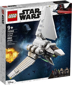 LEGO Star Wars Imperial Shuttle Building Kit Awesome Building Toy for Kids Featuring Luke Skywalker and Darth Vader for Fans Aged 9 and Up New 2021 (660 Pieces)