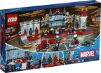 LEGO Marvel Spider-Man Attack on The Spider Lair 76175 Cool Building Toy, Featuring The Spider-Man Headquarters; Includes Spider-Man, Green Goblin and Venom Minifigures, New 2021 (466 Pieces)