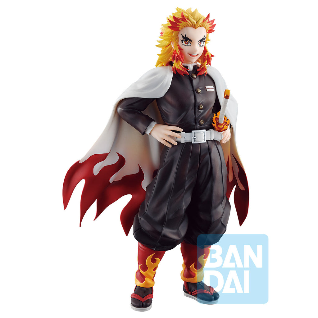 Ichibansho - Demon Slayer: Kimetsu no Yaiba - Kyojuro Rengoku (The Hashira), Bandai Spirits Ichibansho Figure