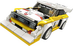 LEGO Speed Champions 1985 Audi Sport Quattro S1 76897 Toy Cars for Kids Building Kit Featuring Driver Minifigure (250 Pieces)