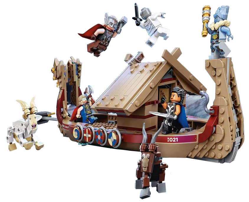 LEGO 76208 The Goat Boat From Thor Love And Thunder Revealed LEGO-76208