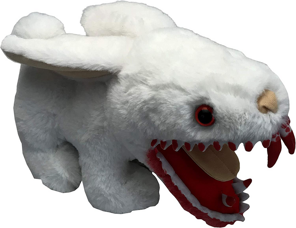 Factory Entertainment Monty Python and The Holy Grail Killer Rabbit of Caerbannog Plush, White