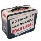 Factory Entertainment Jaws Beach Closed Tin Tote, Toy