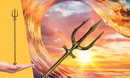 Factory Entertainment Aquaman 12 Inch Aquaman Trident Scaled Prop Replica 408488