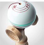 Sweets Kendamas Prime Sport Stripe Kendama - Sticky Paint, Stripe Design, Extra String Accessory Bundle (Avalanche)