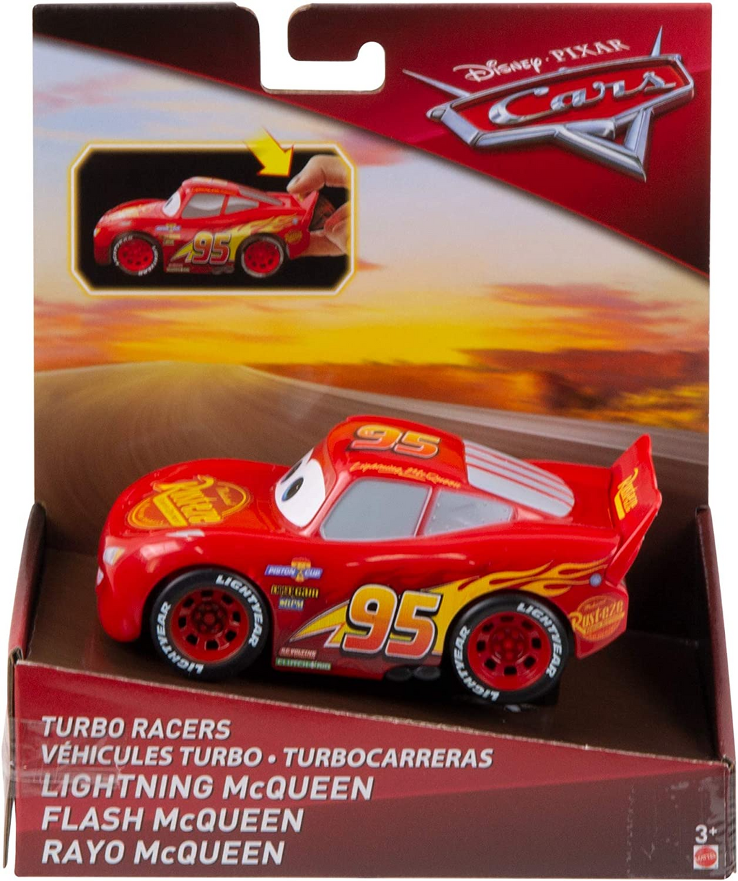 Disney Pixar Cars Turbo Racers Lightning McQueen