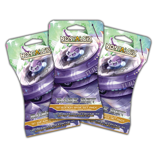 Nostalgix TCG Base Set Blister 1st Edition Display NOS013