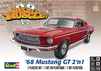 Revell 1/25 '68 Mustang GT 2n 1 Red