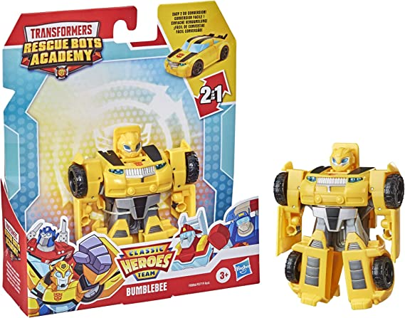 Transformers TRA Classic Heroes Team RESCAN AST Action Figures, Collectible Toy Set, Robot Characters F07195L00