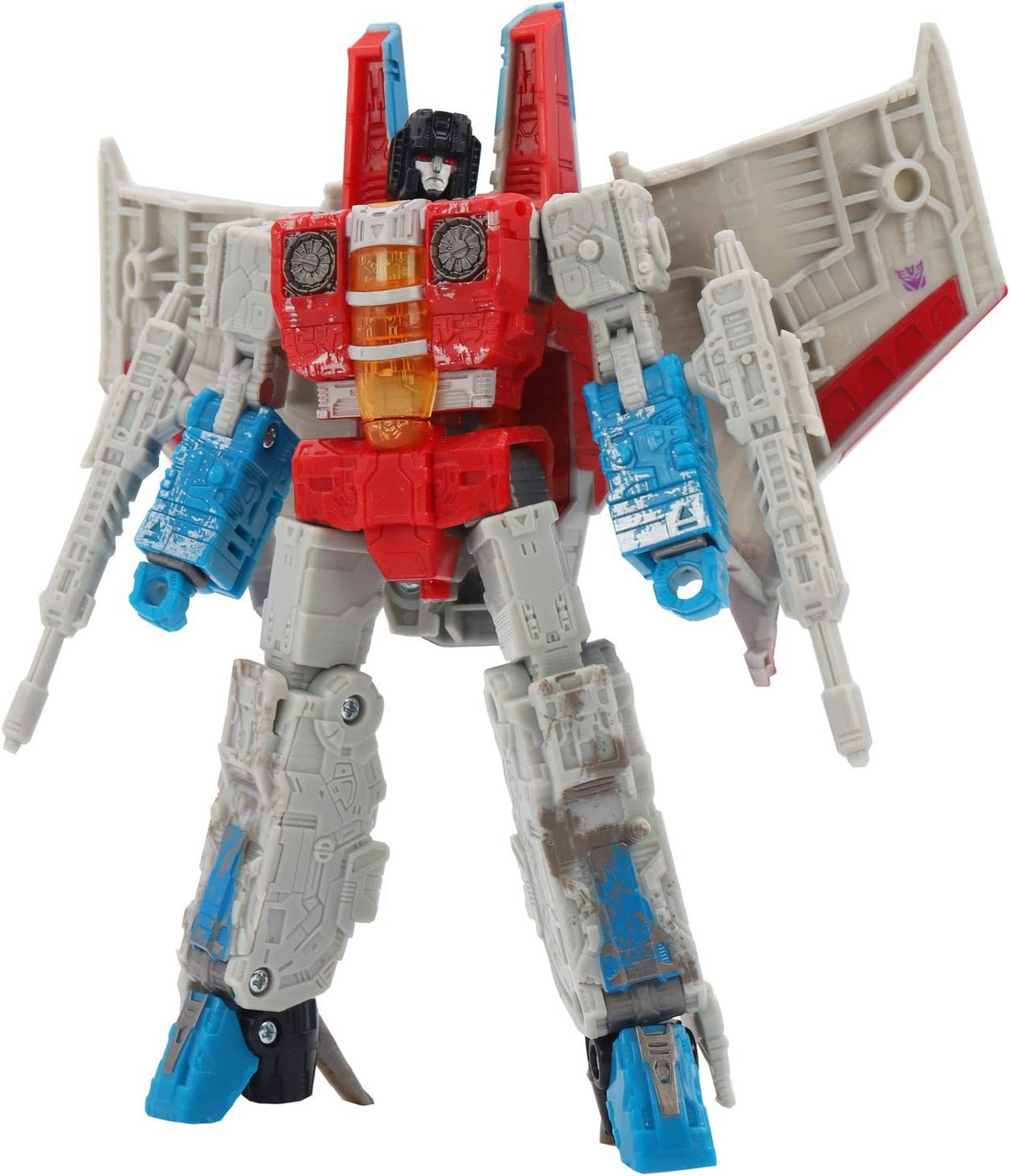 Transformers Toys Generations War for Cybertron Voyager Wfc-S24 Starscream Action Figure Siege Chapter Adults & Kids Ages 8 & Up, 7