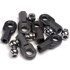 Traxxas 2742 Rod Ends and Ball Connector, Set of 6