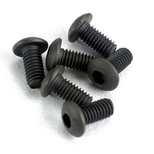 Traxxas Hex-Drive Button Head Machine Screws 4x10mm set of 6